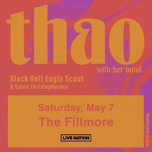 Thao at The Fillmore May 7