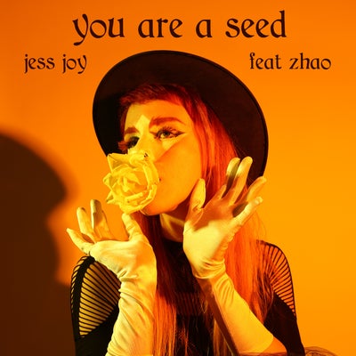 artist jess joy reads her poem, "you are a seed"