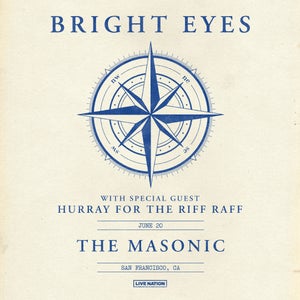 Bright Eyes At Masonic June 20