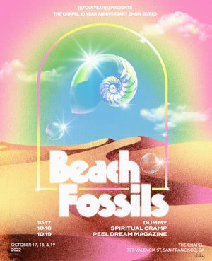 Beach Fossils & Peel Dream Magazine At The Chapel
