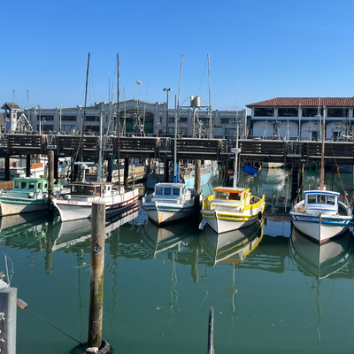 Adventuring on and around Pier 39