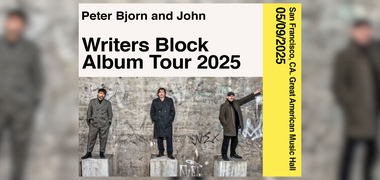 WIN TICKETS: Peter Bjorn and John at GAMH