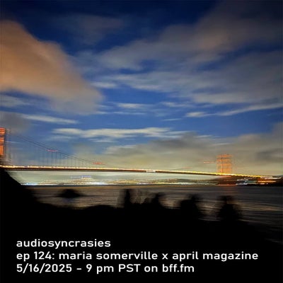 maria somerville x april magazine