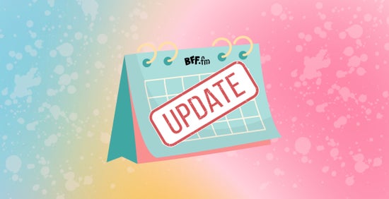 New Year, (Slightly) New Schedule