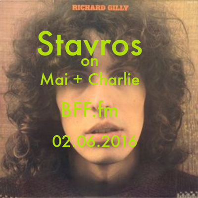 April 9, 2016: Stavros on Mai + Charlie (rebroadcast from February 6, 2016)