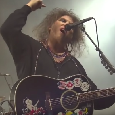 Did you know Robert Smith has a Betty Boop sticker on one of his guitars?