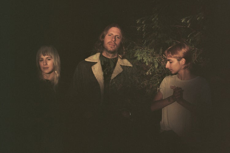 Susanna Thomson, Max Edelman, and Maia Sinaiko of Sour Widows