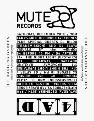 The Hanging Garden: Mute Records vs. 4AD!